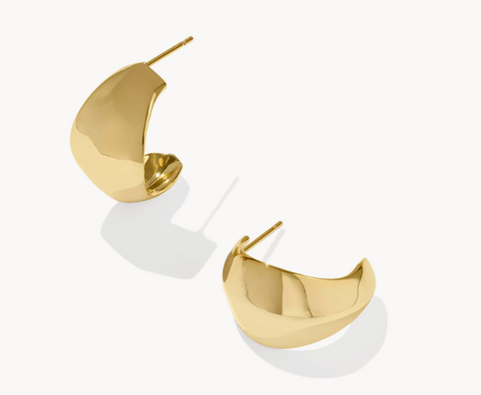 Krista Metal Hoop Earrings