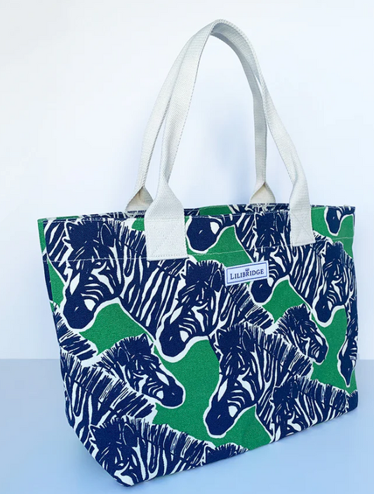 Abstract Zebra Live & Love Tote