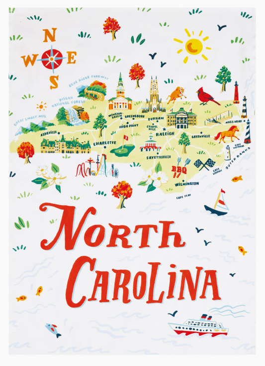 NC Printed Kitchen Towel