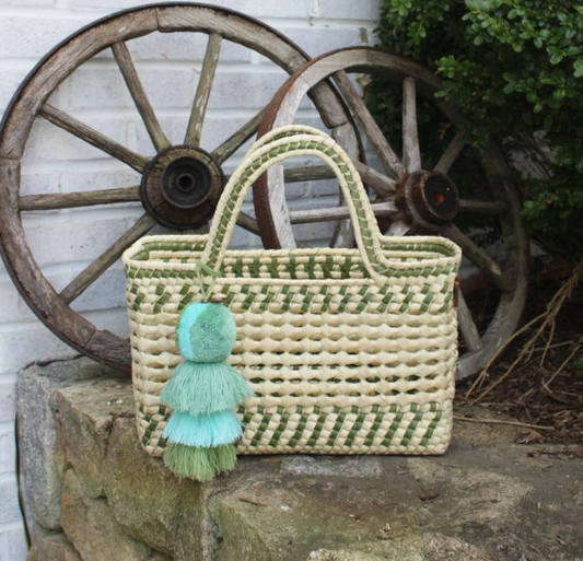 Palm Net Yatzil in Sage Large