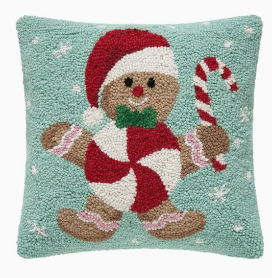 Peppermint Man Hook Pillow