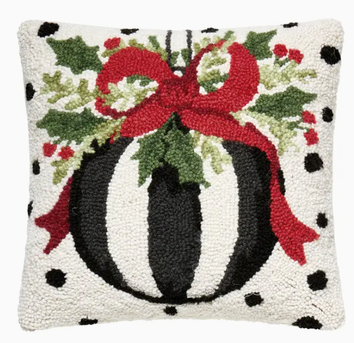 Polka Ornament Hook Pillow