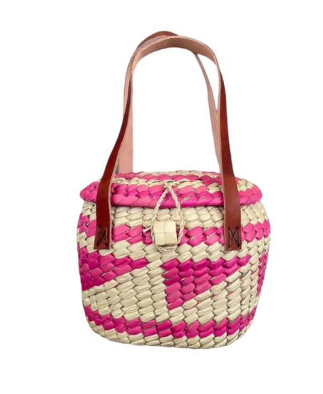 Rosa Tucker Basket Palm Citron