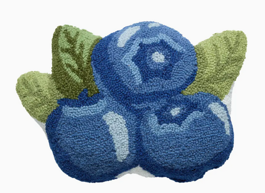 Shaped Blueberries Hook Pillow