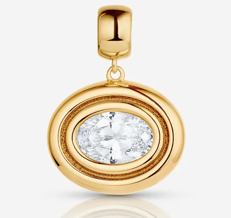 Starlet Oval Charm