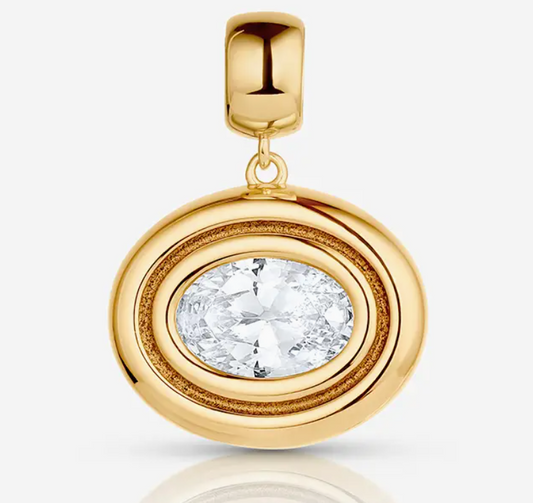 Starlet Oval Charm