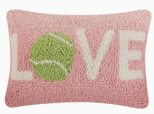 Tennis Love Hook Pillow