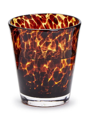 Tortoise Old Fashion Glass