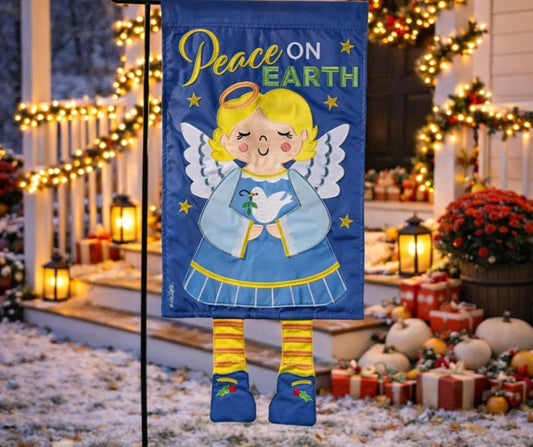 Crazy Leg Angel Peace On Earth