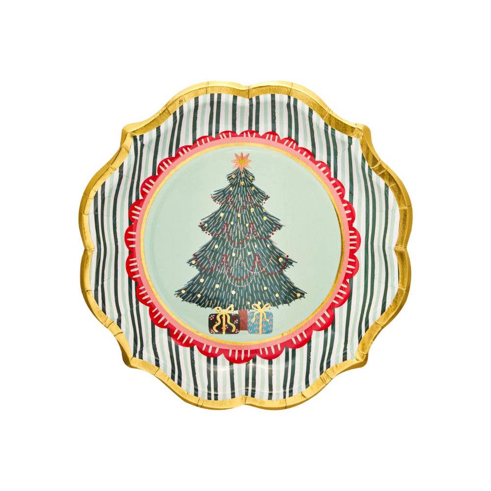 Tis the Season Salad Plates/8pk