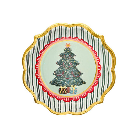 Tis the Season Salad Plates/8pk
