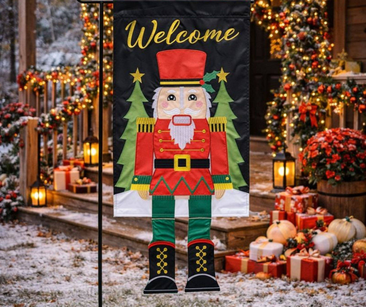Crazy Leg Welcome Nutcracker