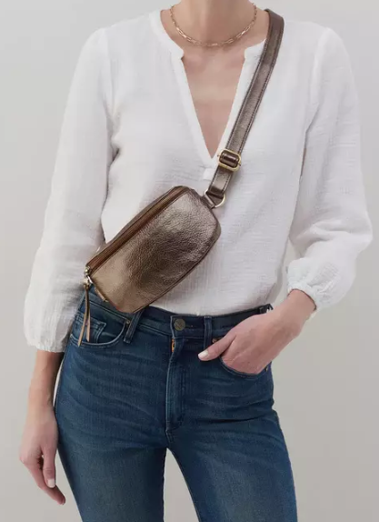 Fern Belt Bag - Pewter