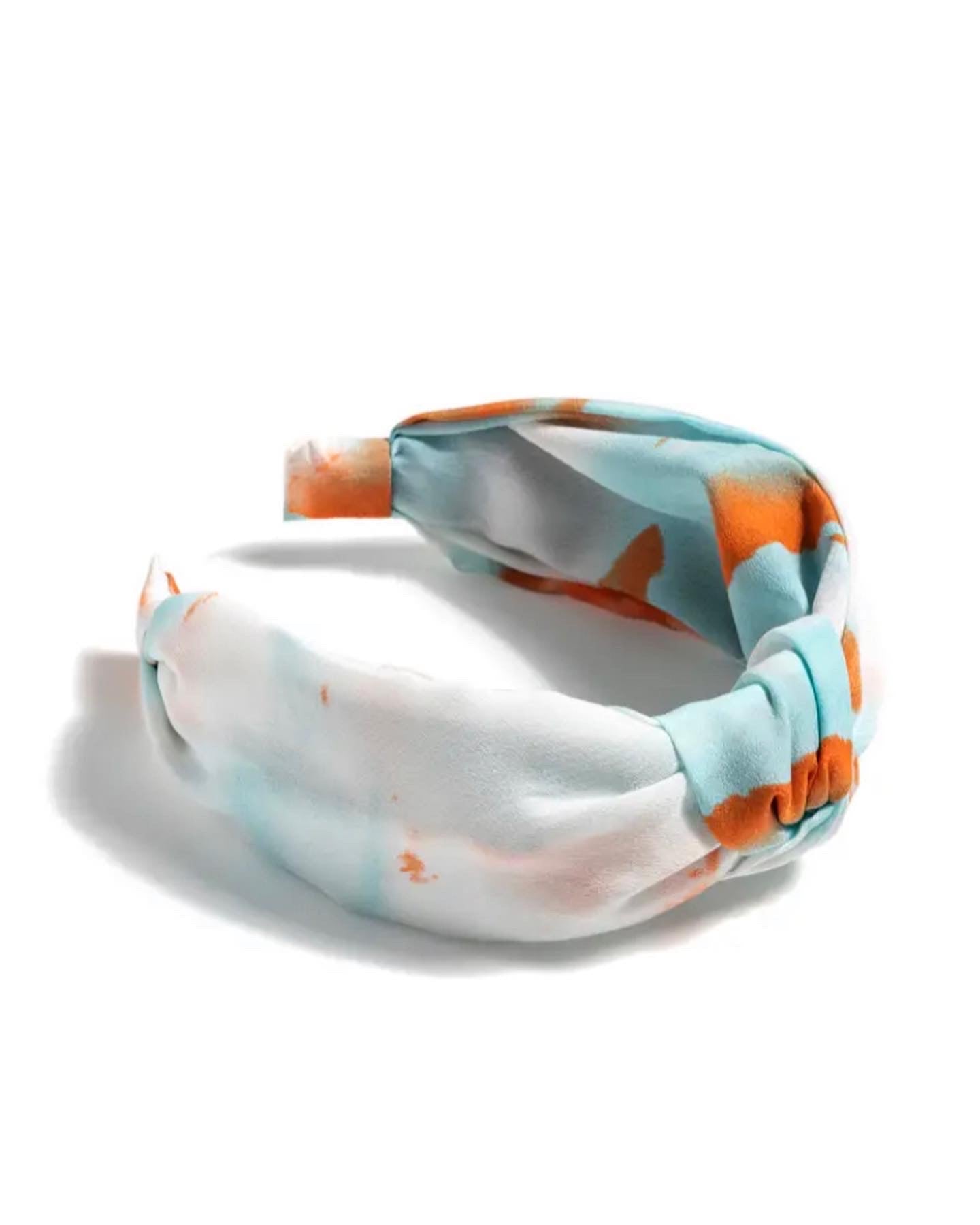 Knotted Tie Dye Headband - Multi