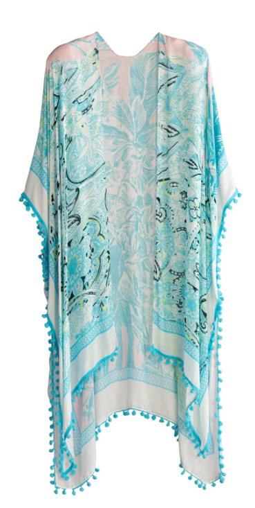 Belize Kimono Turquoise