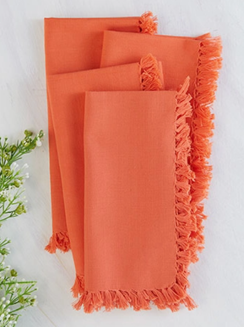 Essential Napkin Set of 4 - Orange