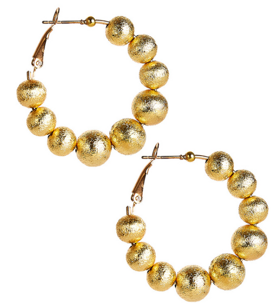 Georgia Hoop Gold