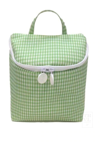 Take Away Insulated Bag Gingham Leaf