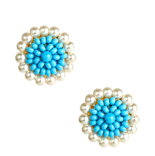 5929 Midge Stud Earrings Turquoise