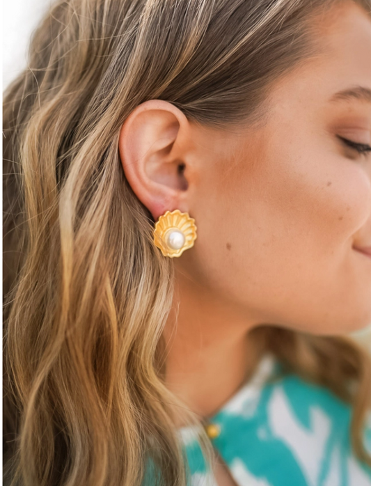 5928 Marina Stud Pearl Earring