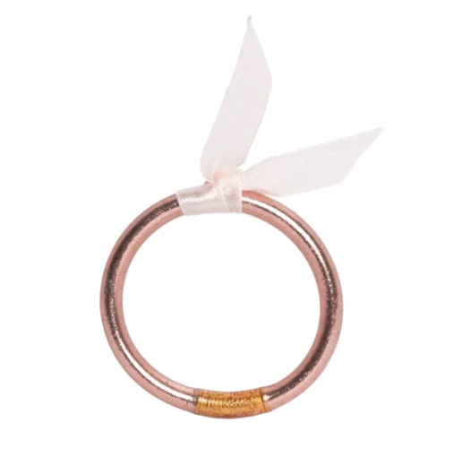 Rose Gold Baby All Weather Bangle Small