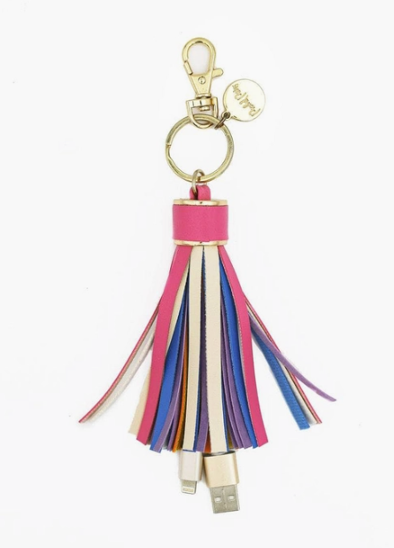 Sweet Tooth Tassel Keychain Charger